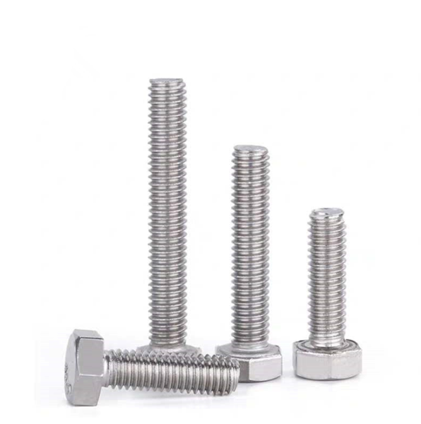 201 stainless steel outer hexagon bolts