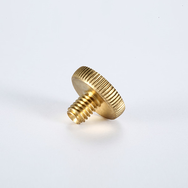 Brass CNC Lathe Parts Knurled Nut