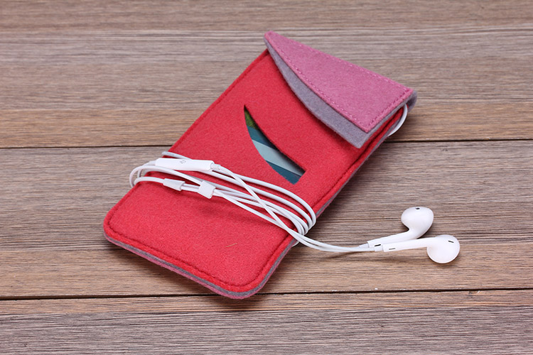 Felt Phone Sleeve Case Pouch