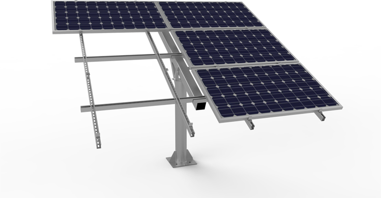 CP-GM4 Single Pole Ground Mounting System