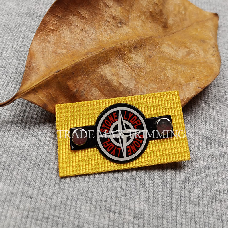 Printed Logo on Knit and Plastic Patches