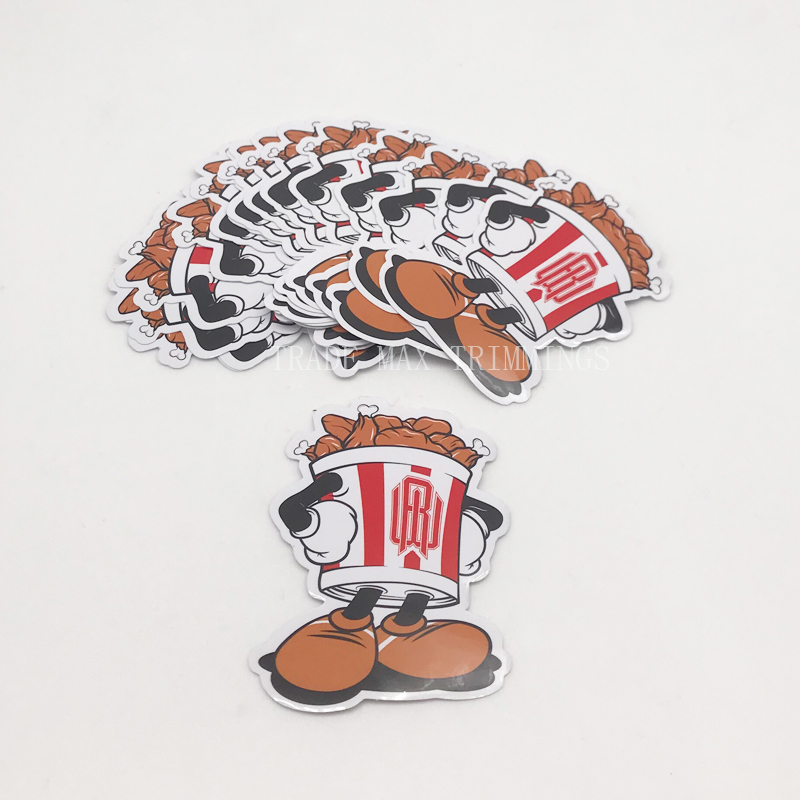 Custom adhesive logo resin printing sticker Custom adhesive logo resin printing sticker