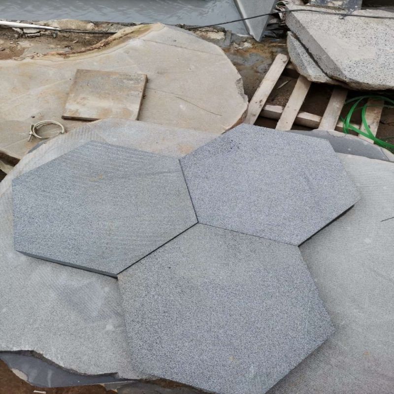 stone paver patio