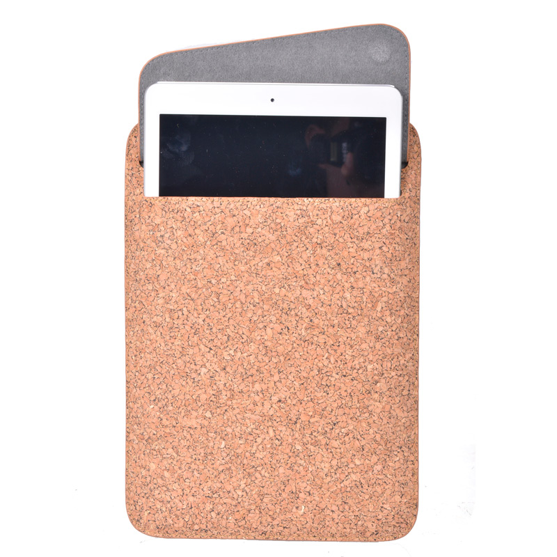 Vegan Cork 10-11 Tablet Sleeve Case Bag