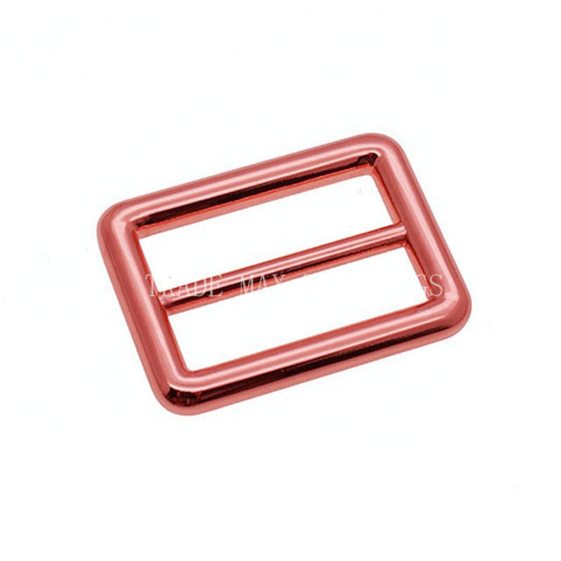 Red color Tri-buckle in different size Red color Tri-buckle in different size