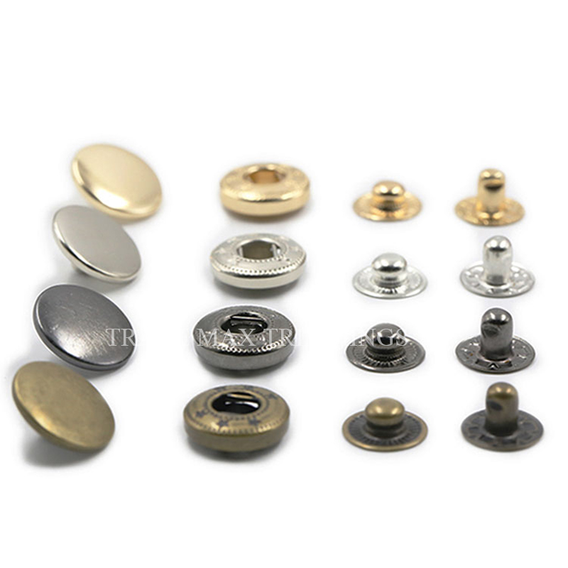 Brass Spring Snap Buttons