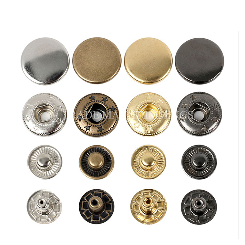 Zinc Alloy Snap Buttons Factory