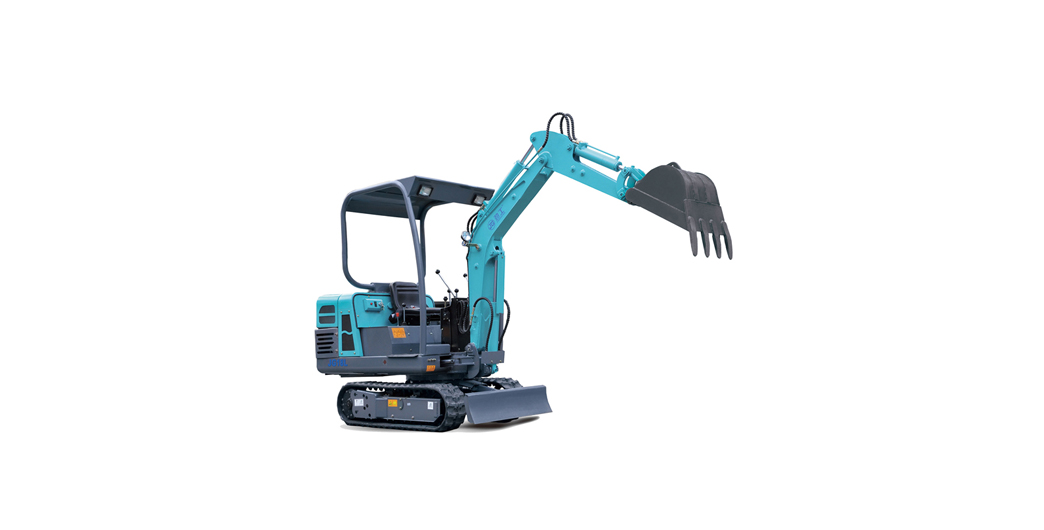 hot sale JingGong mini crawler bucket excavator for garden working 