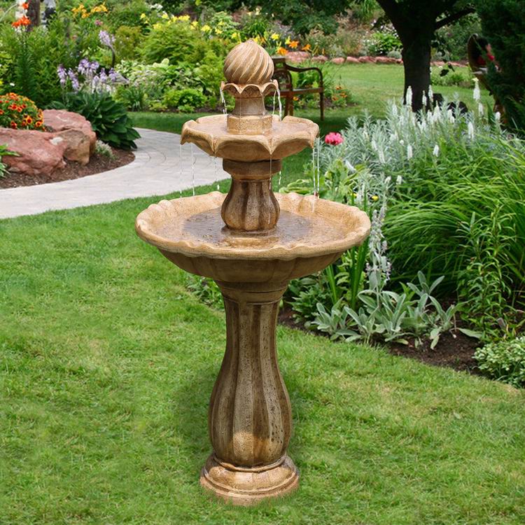 solar garden fountain solar garden fountain