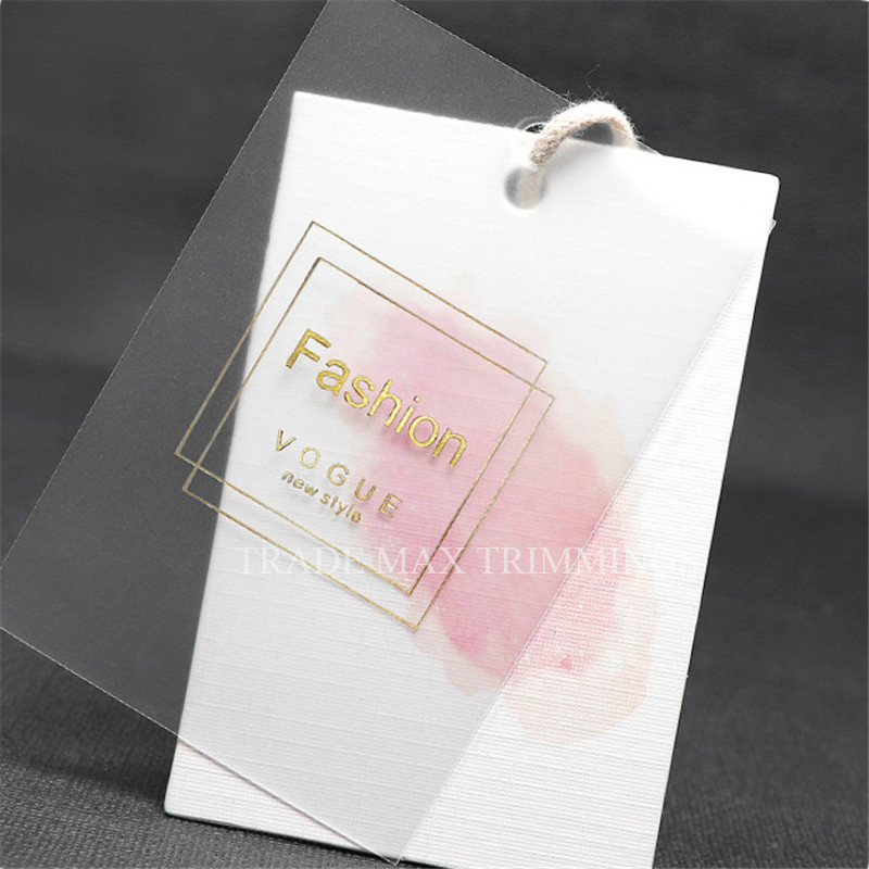 PVc hangtag with brand logo