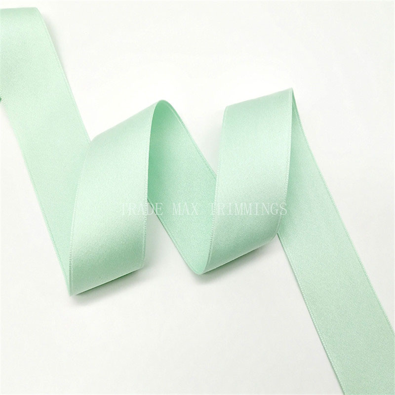 Fancy Polyester Ribbon Satin Double Face Soft Fabric