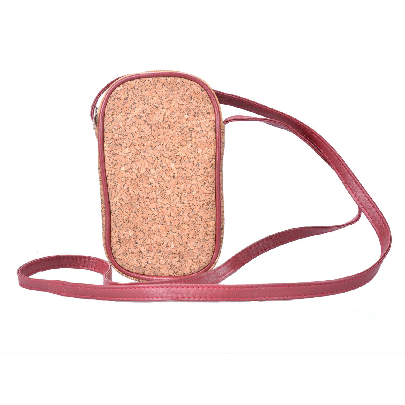 Vegan Cork RFID Blocking Crossbody Cell Phone Bag