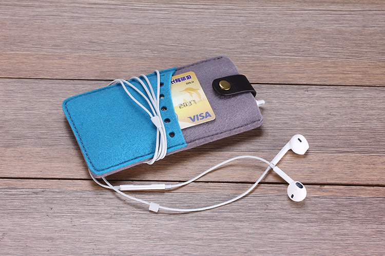 Felt Wallet Pouch Phone Bag