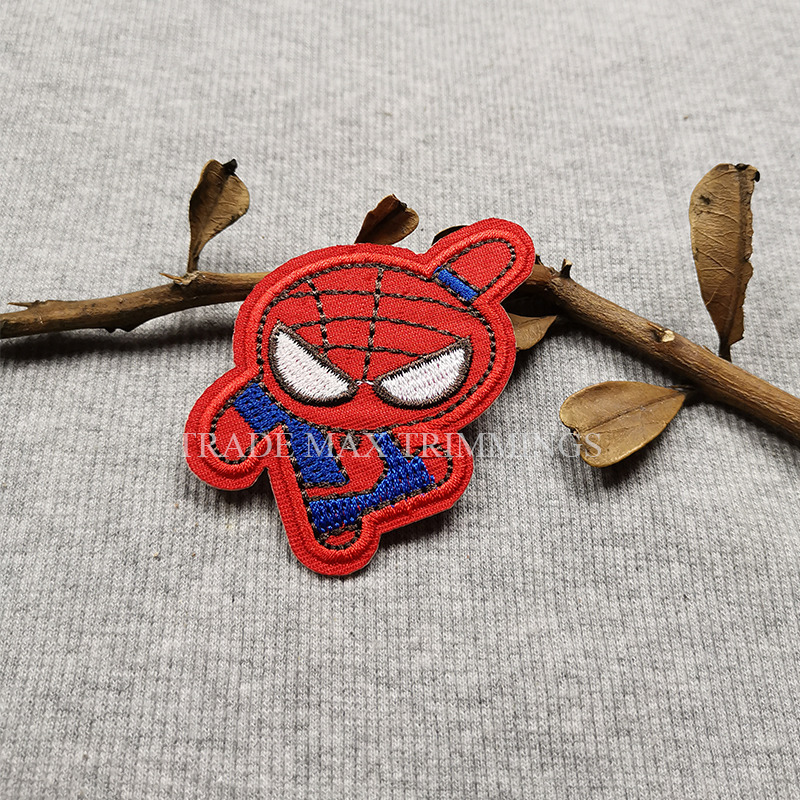 Cartoon Embroidered Badges for Garments