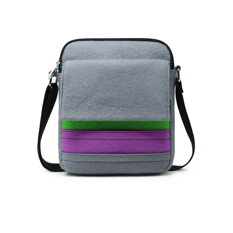 Ultra Soft Vegan Felt Shoulder Purse