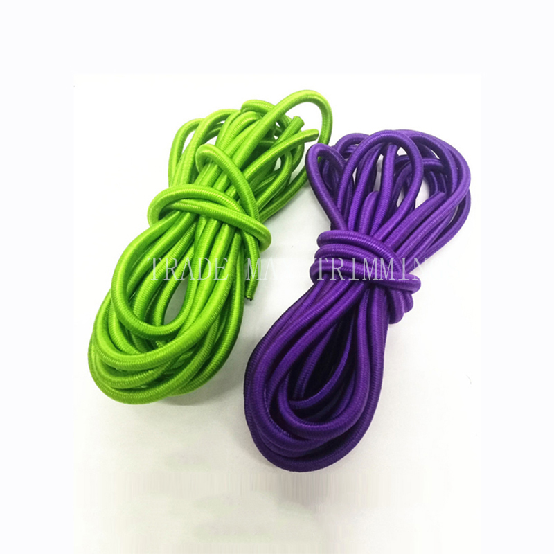Polyester colorful elastic cord 