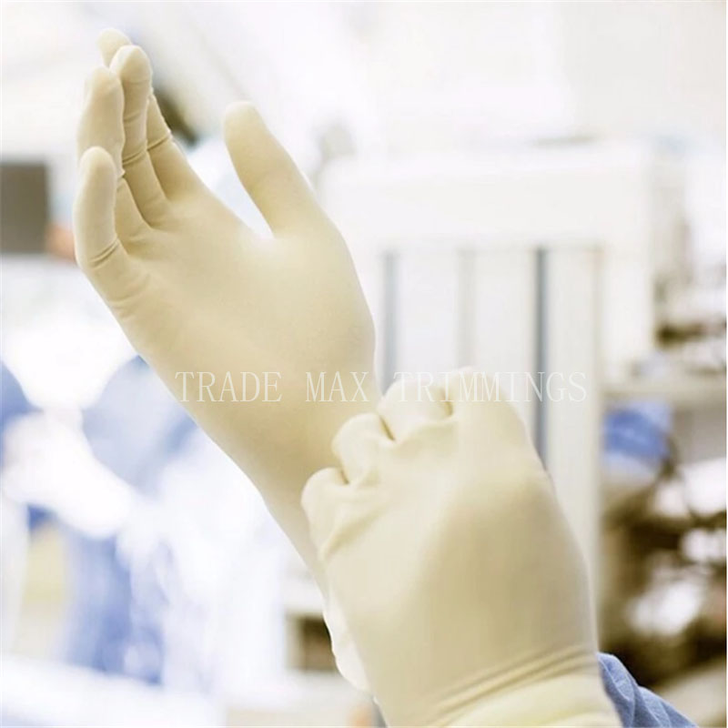 White Powder Free Medical Disposable Nitrile Gloves