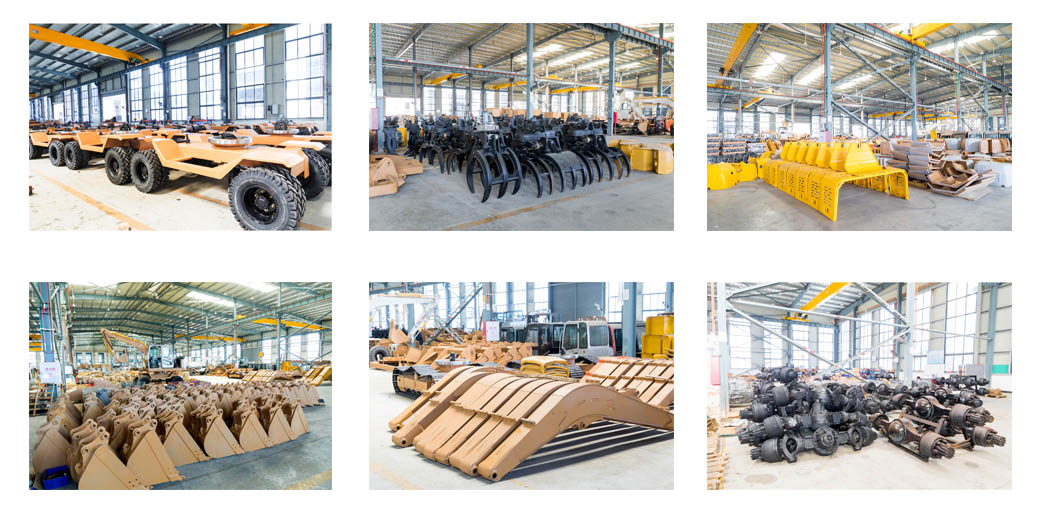 Workshop display of Jing Gong china excavator supplier