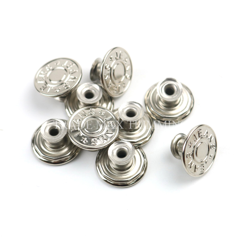 15mm cap jeans button 