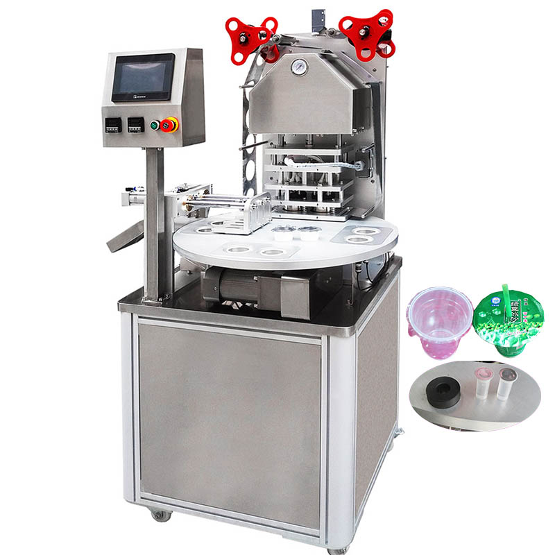 rotary cup sealing machine rotary cup sealing machine