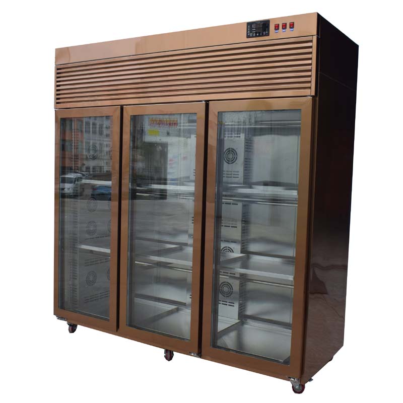 Three glass door display freezer Three glass door display freezer
