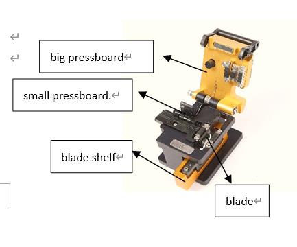 Lightweight Fiber Cleaver Tool 