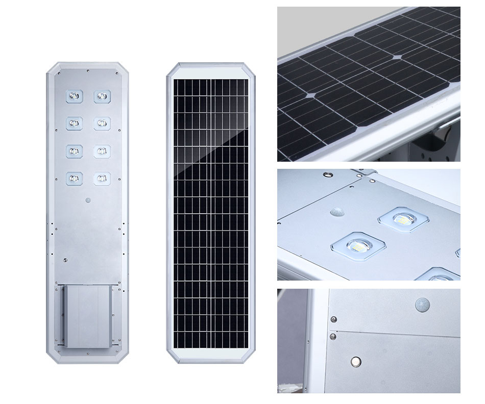 120w Hot Sell Factory Direct Price All In One Solar Street Light With 12m Street Light Pole