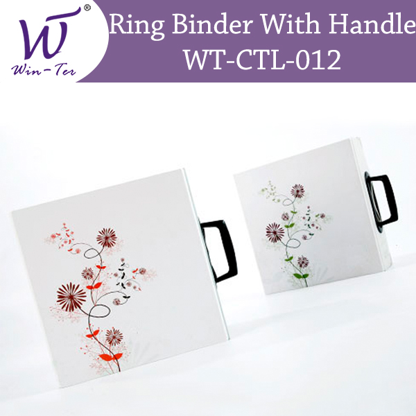 Sample Ring binder with handle