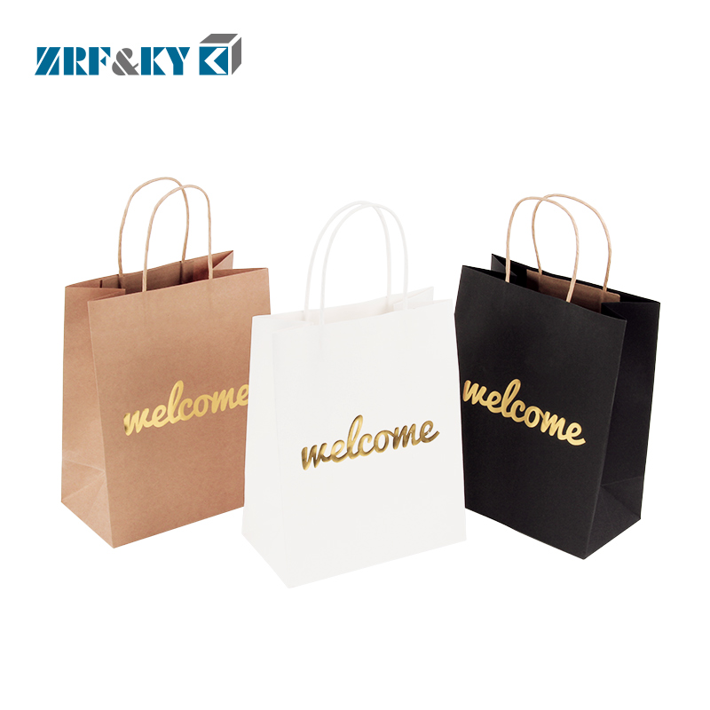 Kraft Brown Paper Grocery Bags