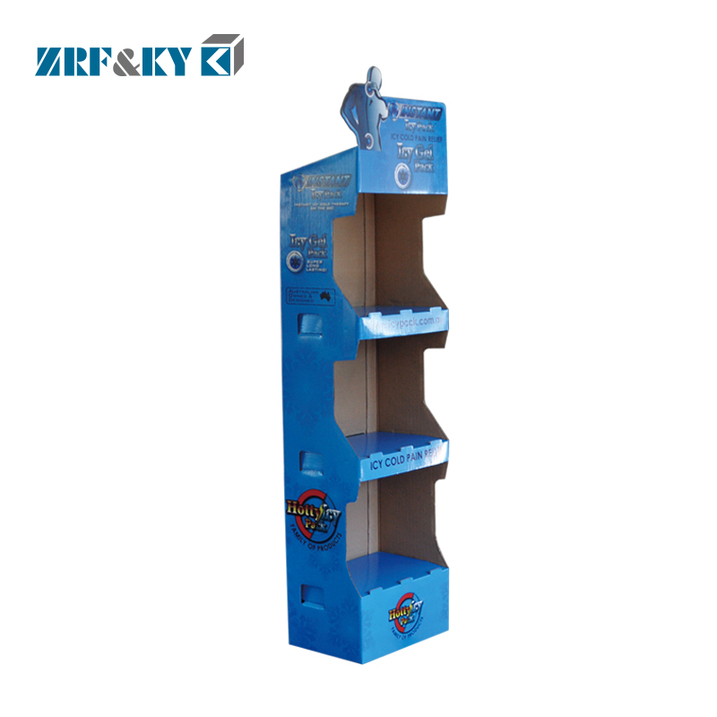 Promotional Paper Floor Display Stand