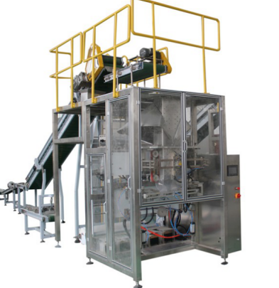 Automatic plastic bag baler machine