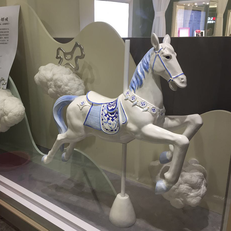 resin horse decorative sculpture