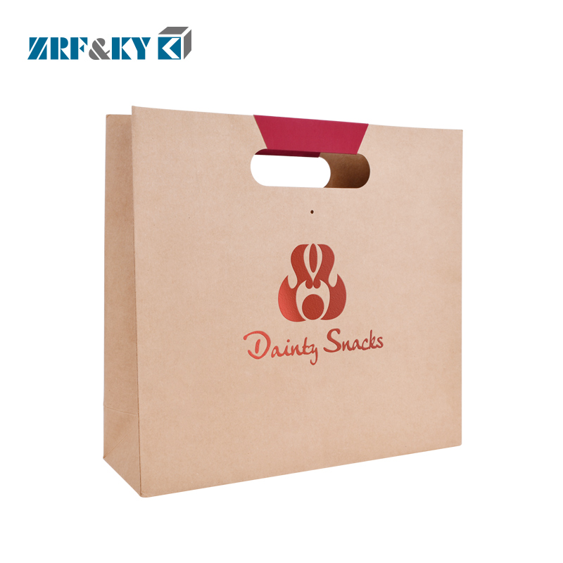 Die Cut Handle Paper Gift Bags Die Cut Handle Paper Gift Bags