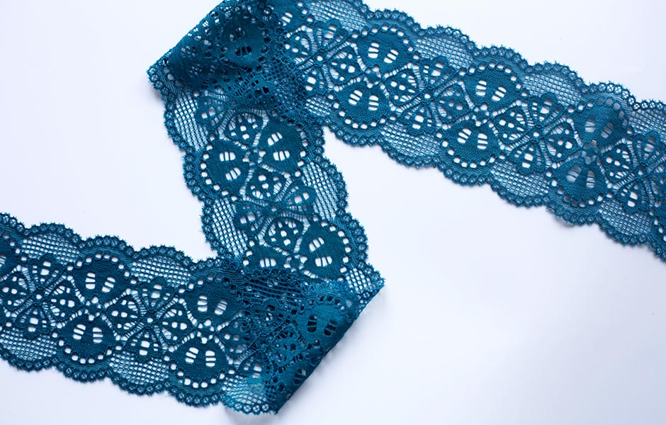 nylon elastic lace trim