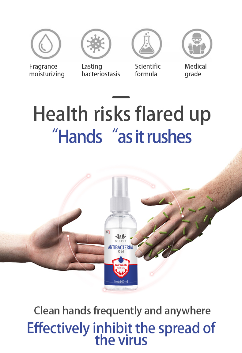 Dry hand sanitizer 