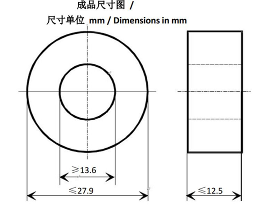 Epoxy Resin Magnetic Toroidal Cores