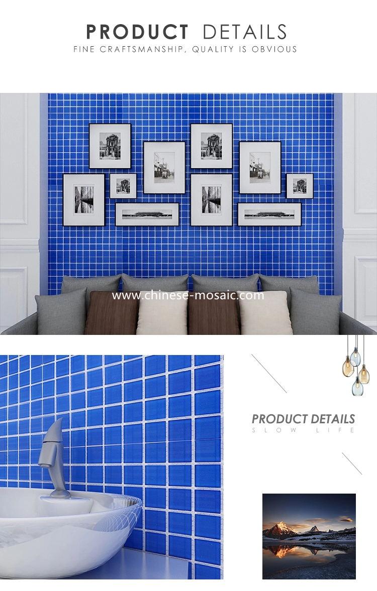 crystal glass mosaic tile 