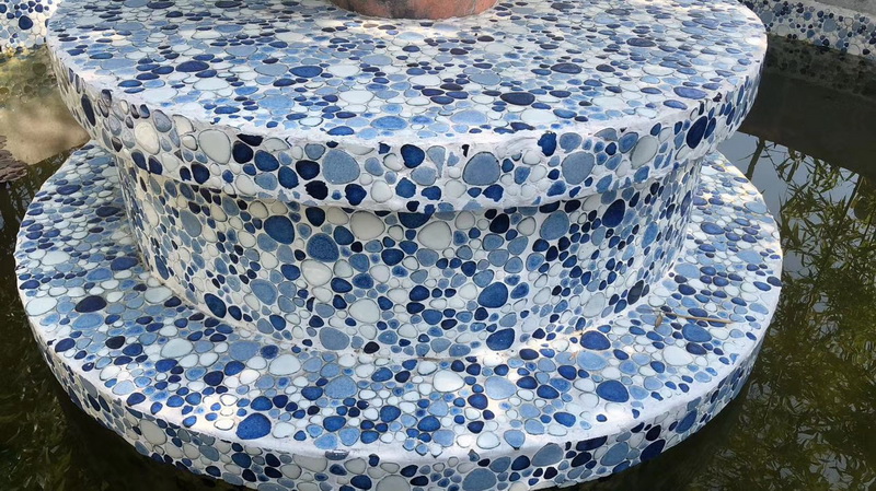 Hand made ceramic mosaic tile Hand made ceramic mosaic tile
