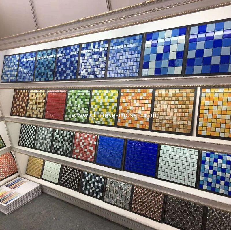 crystal glass mosaic tile