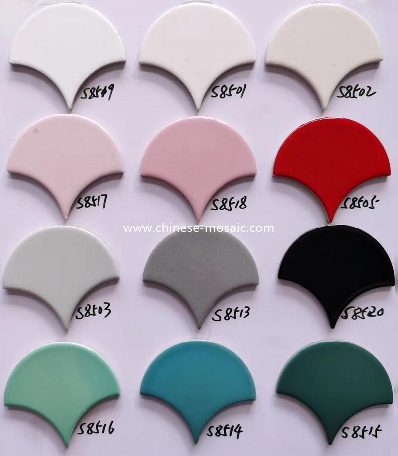 sector shape ceramic mosaic tile sector shape ceramic mosaic tile