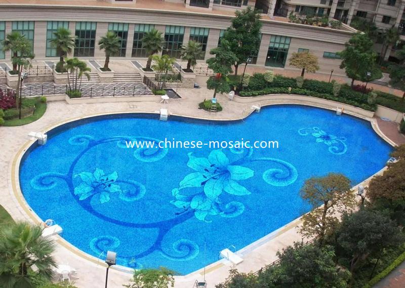 mosaic puzzle for swimming pool 