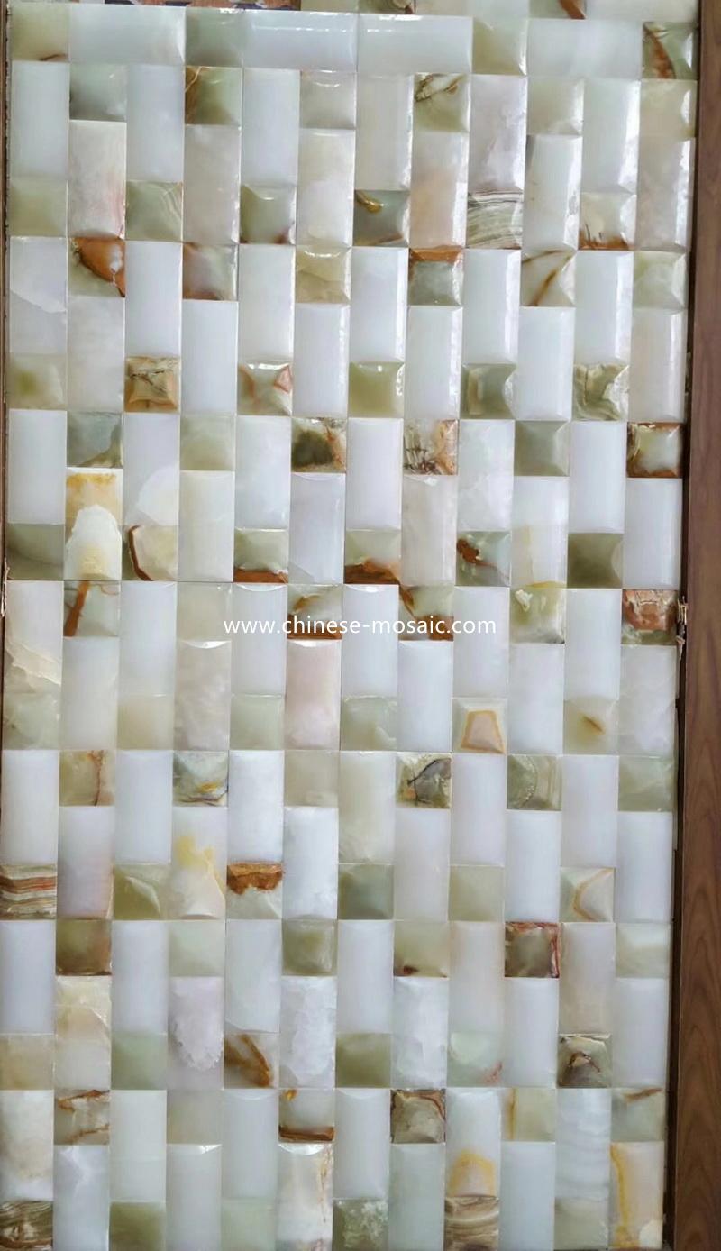 TV background mosaic tile