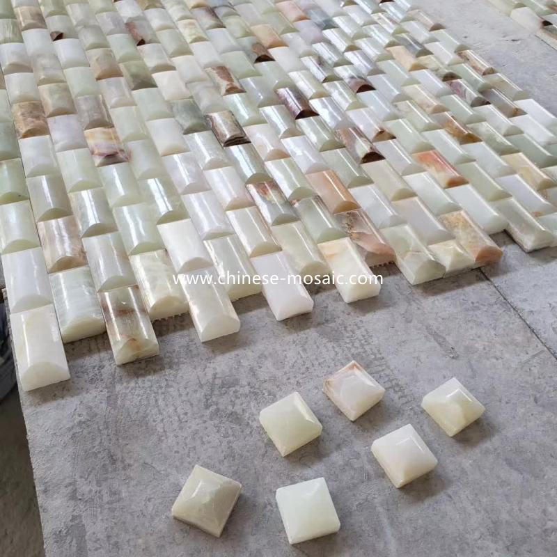 China jade stone mosaic China jade stone mosaic