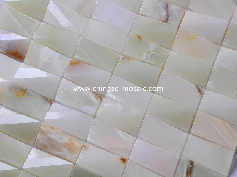 jade stone mosaic tile