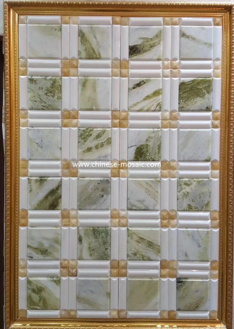 jade tile mosaic