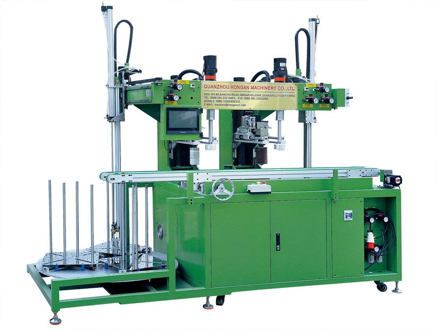 2 head tableware edge grinding machine