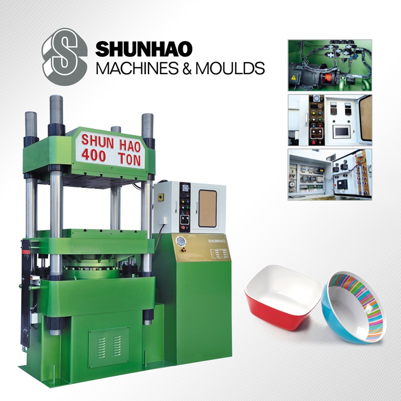 DTB400 single color automatic melamine tableware molding machine DTB400 single color automatic melamine tableware molding machine