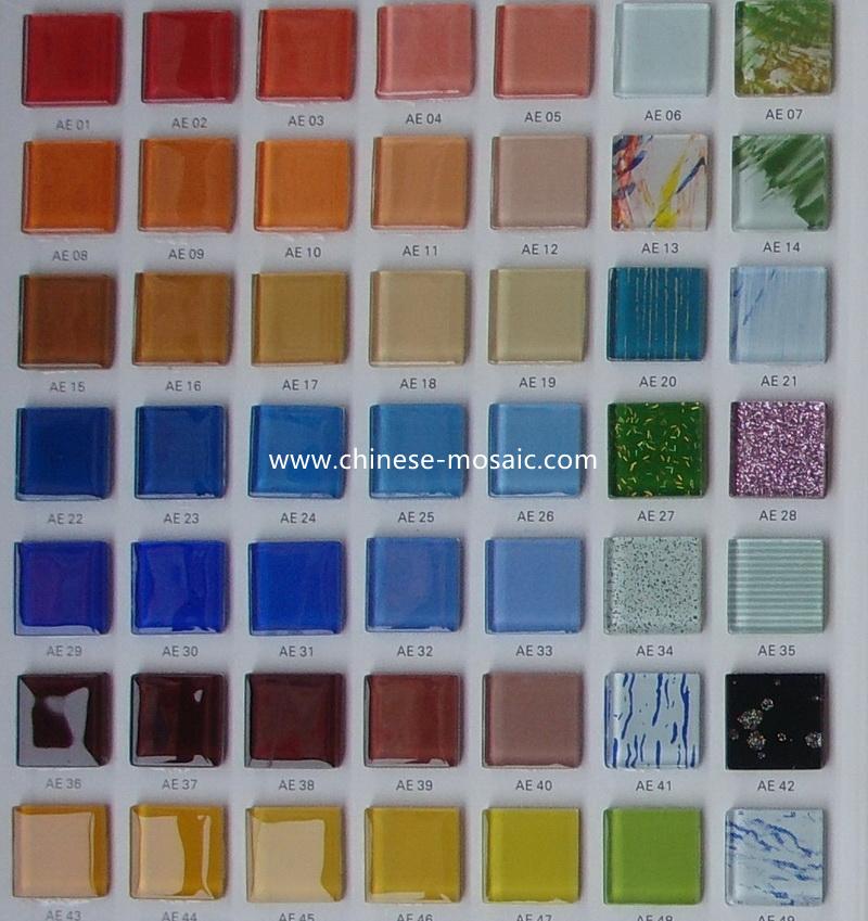 crystal glass mosaic tile