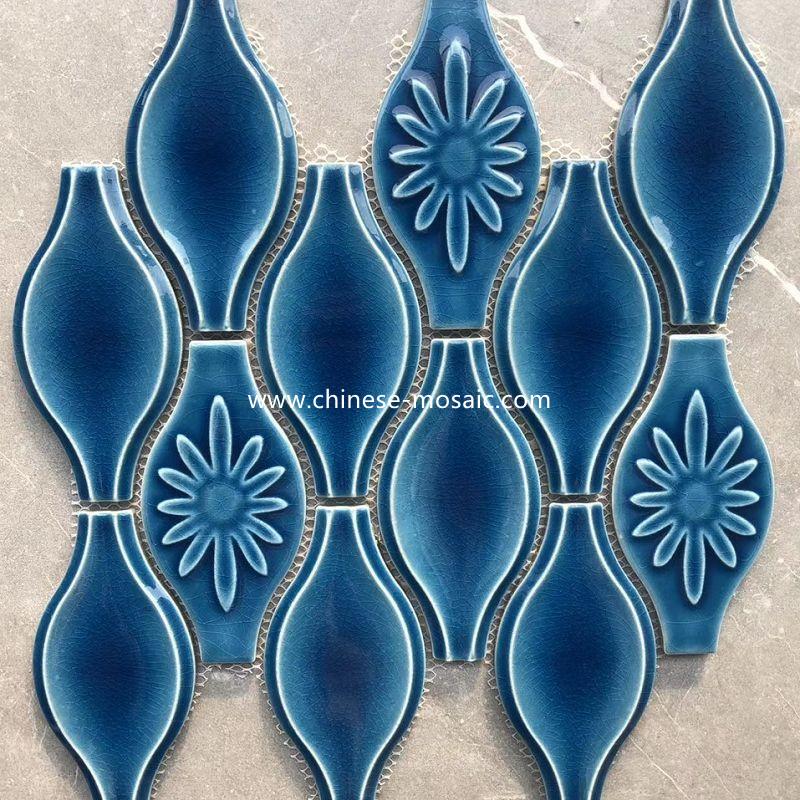 ceramic mosaic tile fro swimming pool