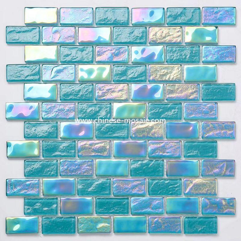 rainbow glass mosaic 